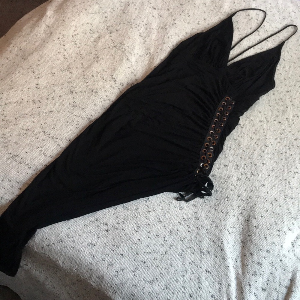 Asymmetrical Little Black Dress